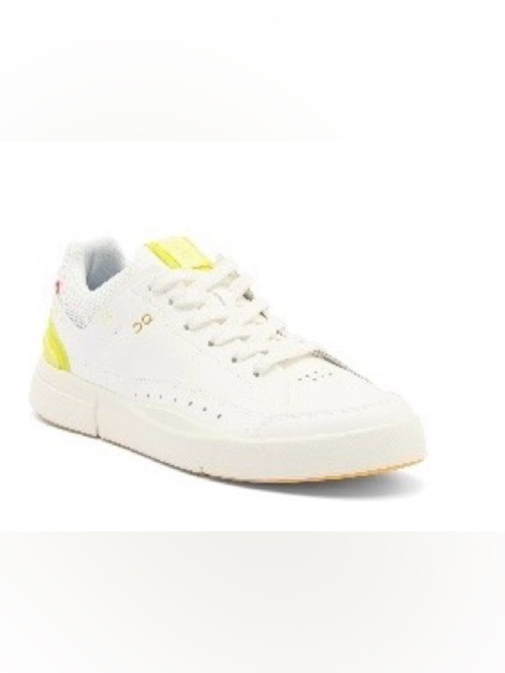 On THE ROGER Centre Court Sneakers White Limelight Women’s Size 9